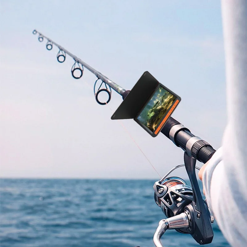 HD-7020DF 2024 Exclusive R&D 1080P HD Low Light Full Color Wide Angle Underwater Fishing Video Camera with Cable