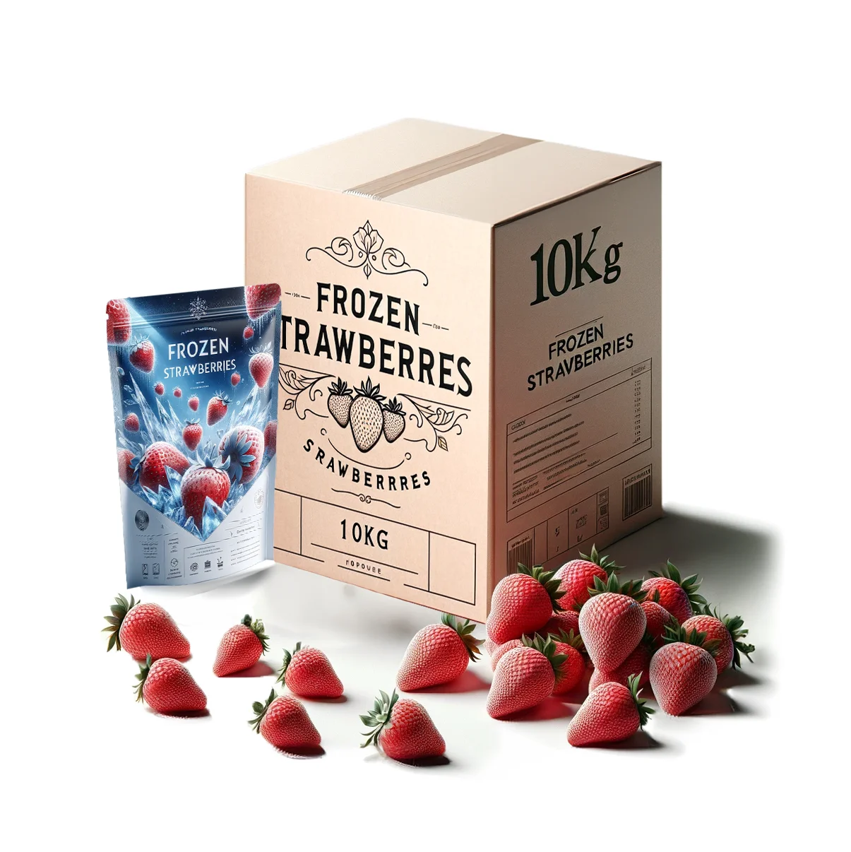 Wholesale IQF Frozen Strawberry in Bulk Packaging Freshly Chosen Fruit for Your Convenience