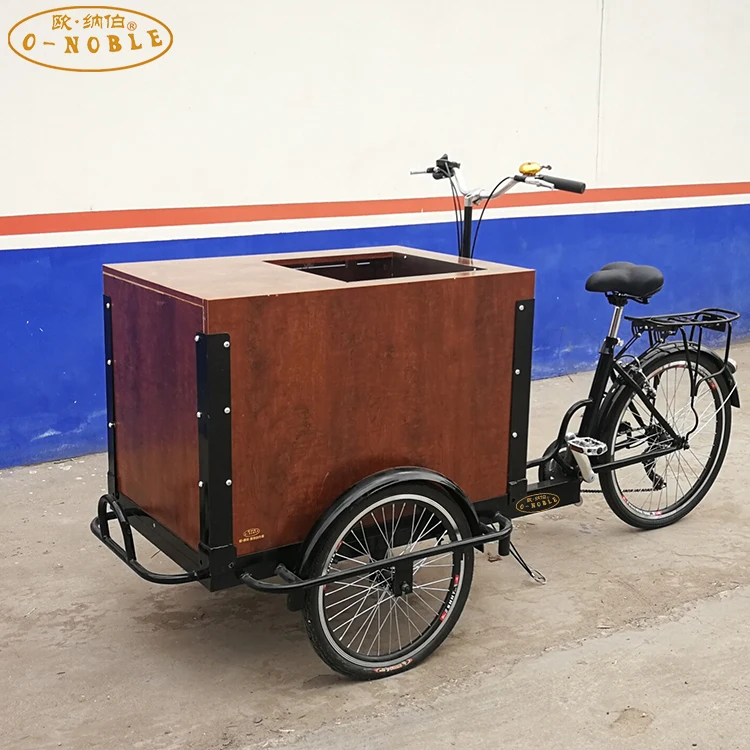 Commercial Mobile Food Truck for sale Take-out food  electric three-wheeled bicycle