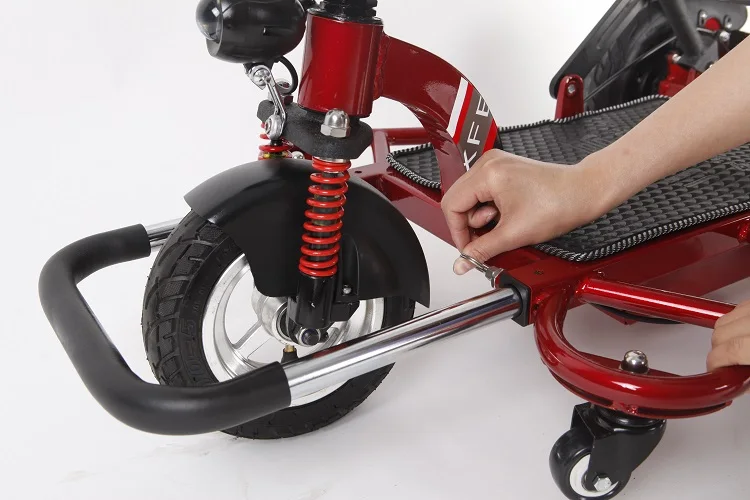 Light Foldable Mobility Scooter 3 Wheel Electric Tricycle Fit In The Trunk Of Any Car