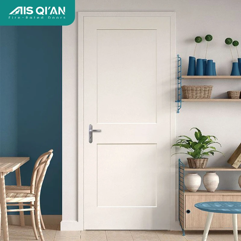 White Interior Doors for Luxurious Hotel Bedrooms Modern and Aesthetic Household Design Eco-friendly Doors Internal