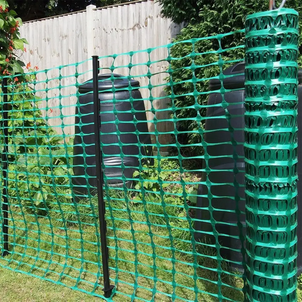 
HDPE Orange plastic safety fence safety barrier netting 