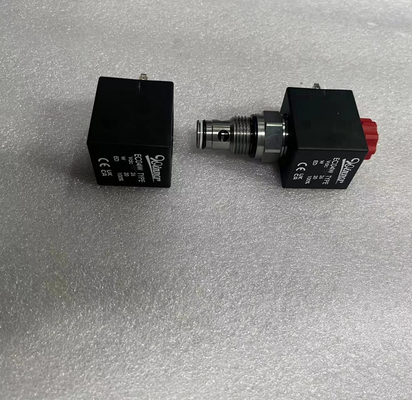 Zoomlion Truck Mobile Crane Air conditioner Motor Coil WINNER EC04W TYPE VDC Hydraulic Solenoid Cartridge Valve Spare Parts