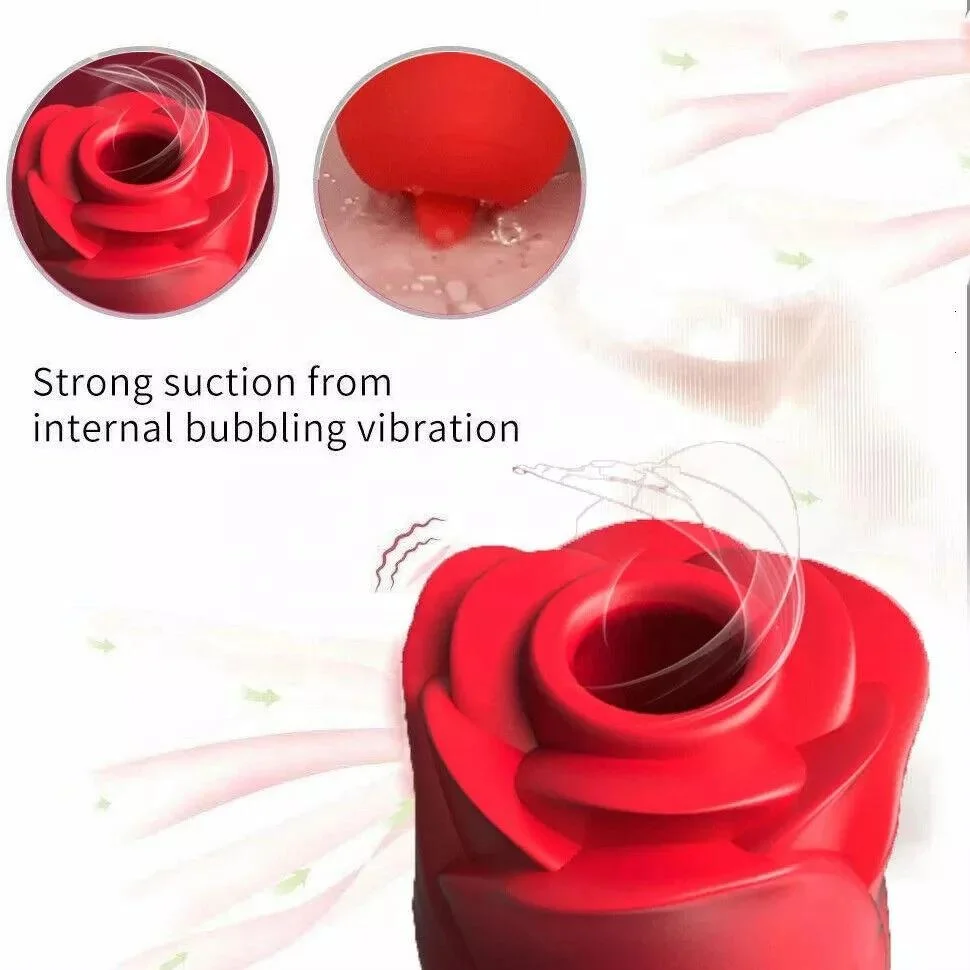 2022 Amazon hot selling rose vibrator sex toys for woman silicone licking sucking sex toys vagina