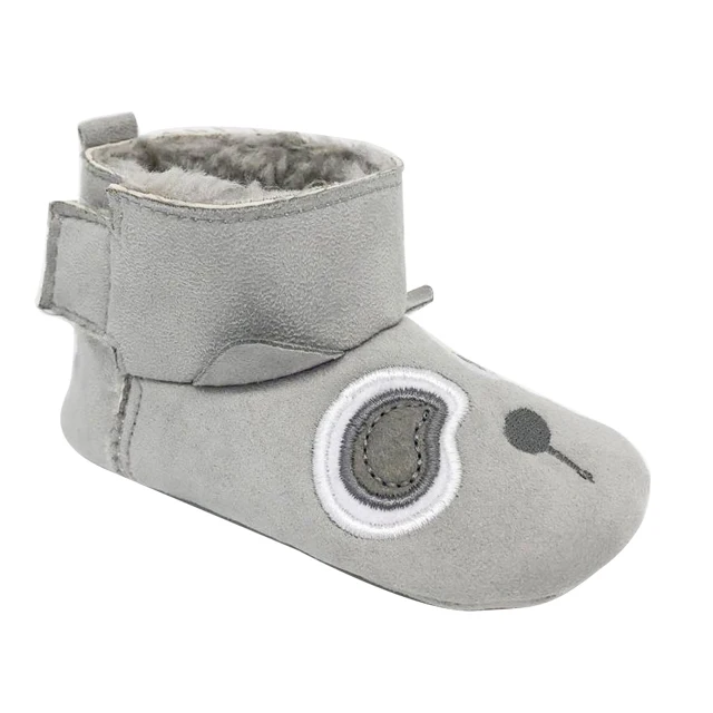 
Good quality factory Panda animal boots for kids fur snow boots kids 