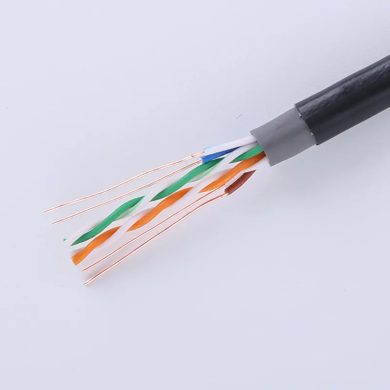 hot sale hight  UTP/FTP/STP/SFTP/ 4 pairs bare copper rj45 cat6 for computer cable