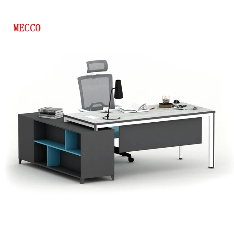 Новейший офисный стол для менеджера, дизайнерский деревянный офисный стол, современный офисный стол