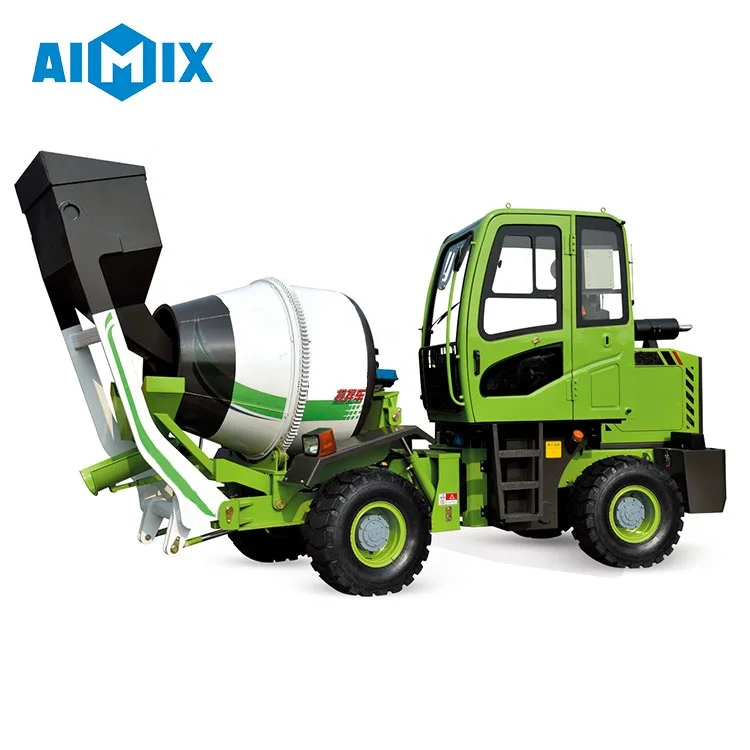 Aimix AS-3.2 Hydraulic self-loading concrete mixer 3.2m3 cement mixer machine price