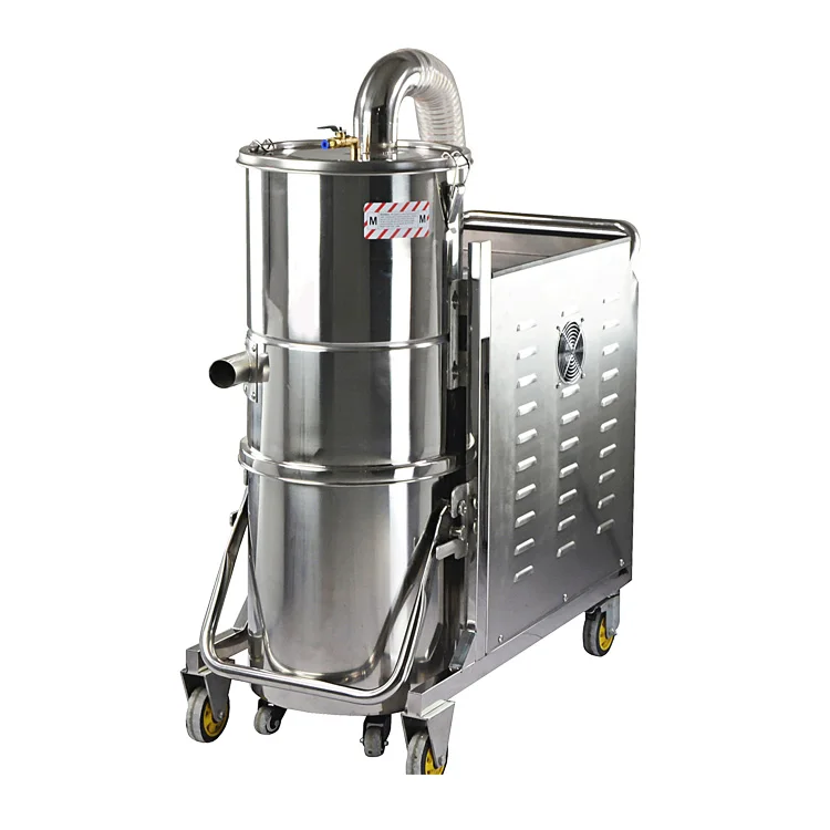 Dust Collector Industrial Vacuum Cleaner AC/DC Stainless Steel Wet and Dry 195/260 Mbar 220/60 V Electric with Cartons SJ-50AD