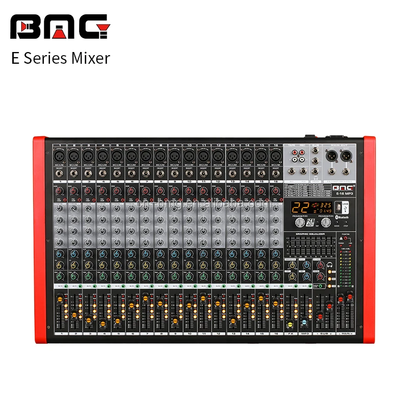 BMG Good Price MP3 Small Sound Mixer/ Small Mixing Desk/Small Music Mixer for Phantom Power