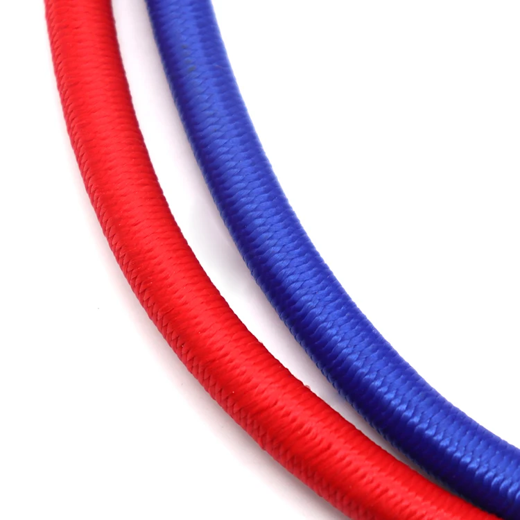 Самый Популярный Уличный Высокопрочный Прочный резиновый и полиэфирный тканый банджи-шнур