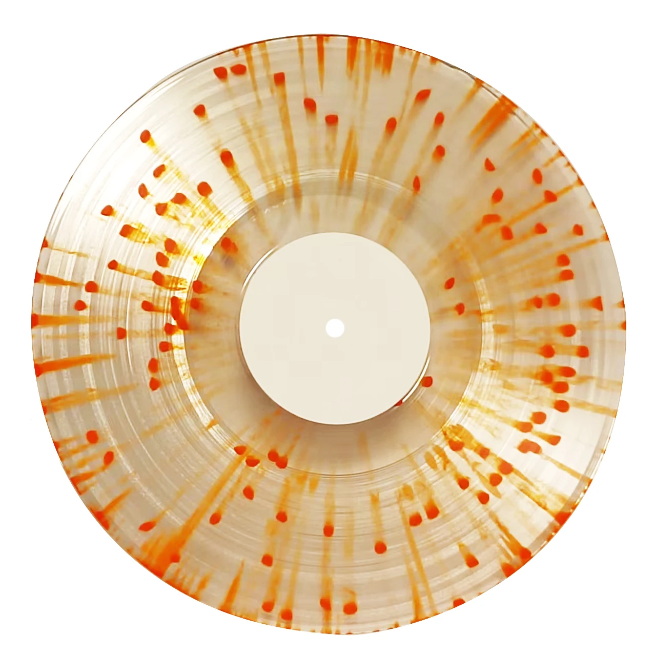 7 10 12 inch vinyl records vinyl disc  record pressing  orange splatter