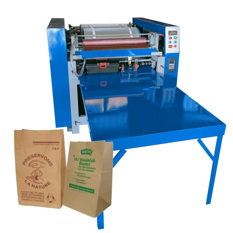 Automation Low Price Plastic Film Printing Machine Print on Plastic Paper Bag Making Machine with Printing