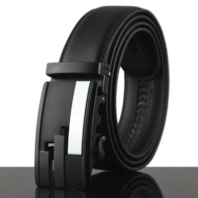 
Fashion buckles Ratchet Leather Belt 