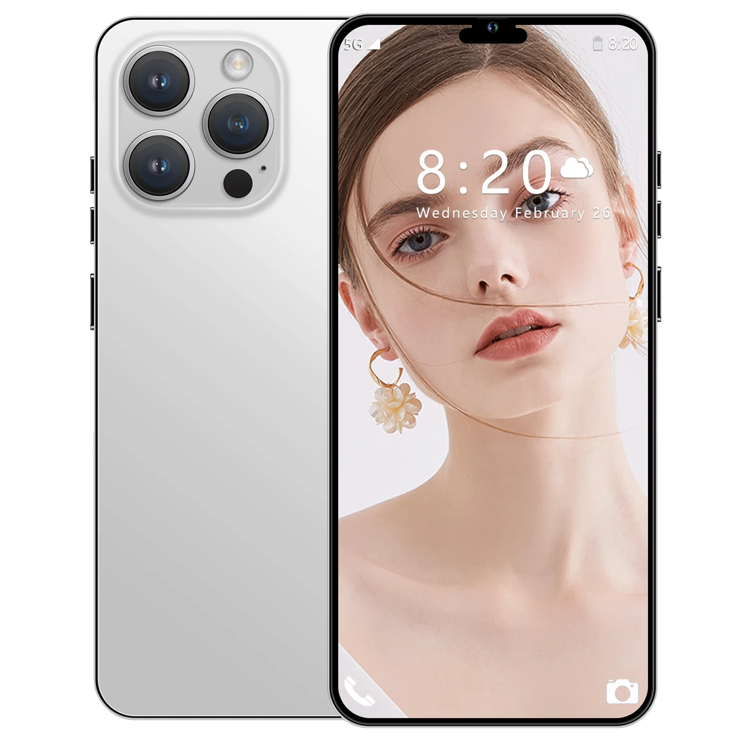 2023 New i 14 Pro Max 4GB+128Gb i12 Dual Sim card Telephone Origin Clone smartphone Unlocked i 3G I13 i14 Pro Max Mobile Phone