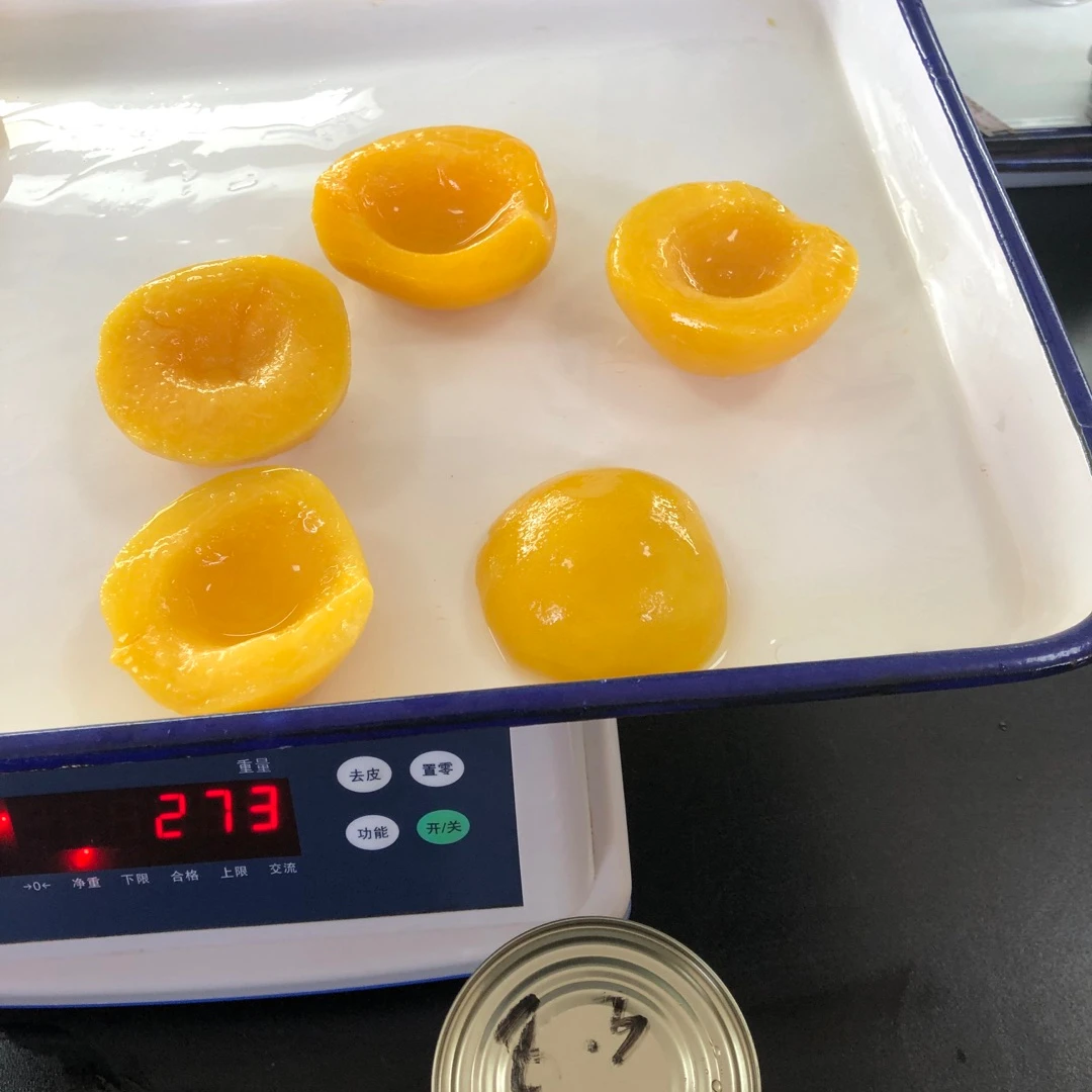 Canned peaches halves in syrup canned food fresh peaches
