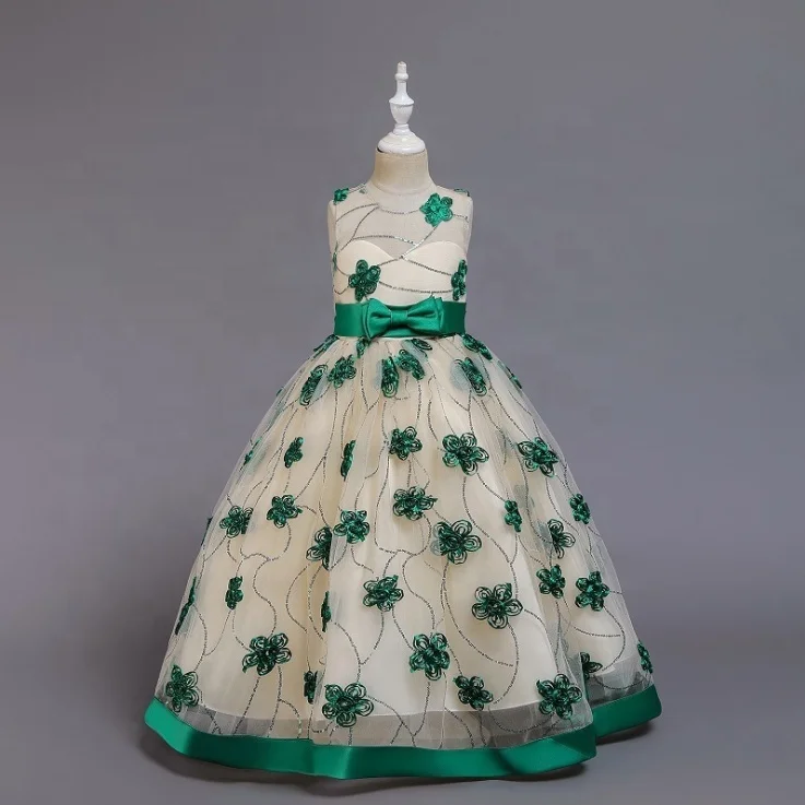 
Amazon baby flower girl dresses little kids 12 years old new design baby girls summer cotton evening party wear wedding dresses 