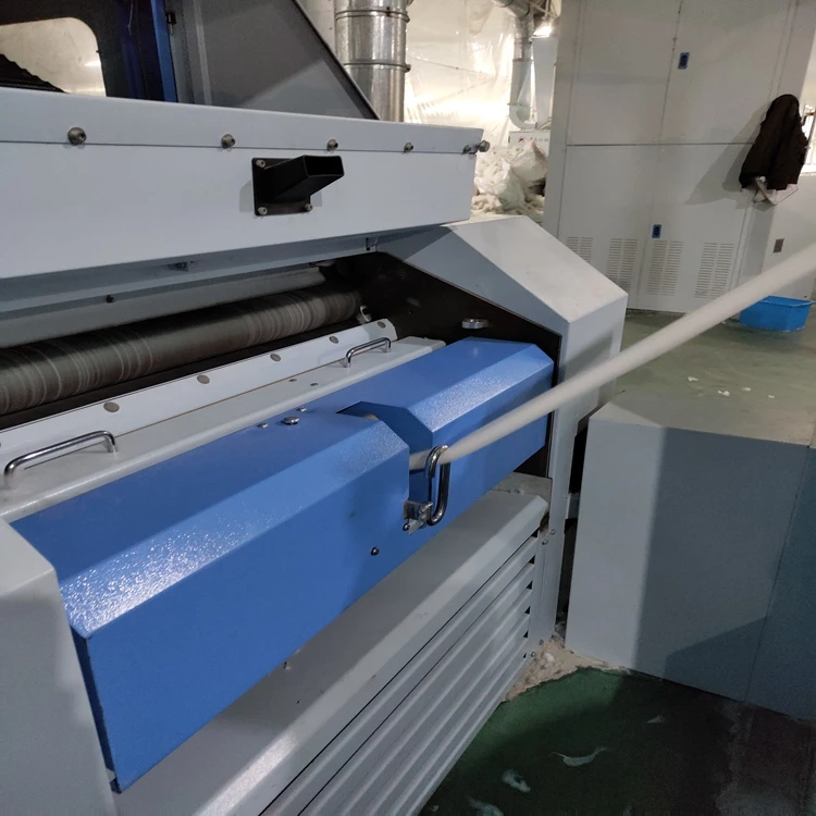 
hemp fiber brushing combing carding machine 