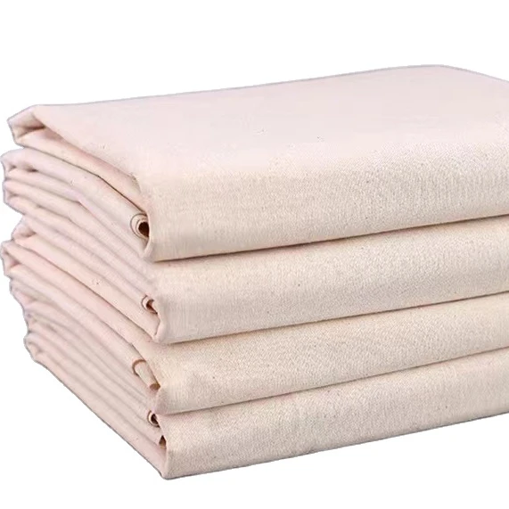 Hotel Hospital Bed Sheet Grey Sheeting Fabric Use 100 Cotton Plain Decor Gsm Technics Style Packing Pattern Air Loom Pure Lining