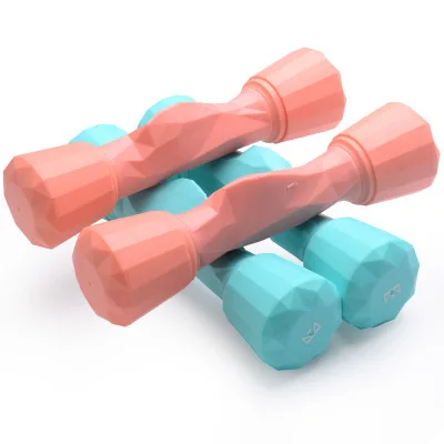 Fashion Design Colorful Body Building Yoga Home Sport Fitness Equipment Adjustable Weighted Dumbbells gym dumbbell for women