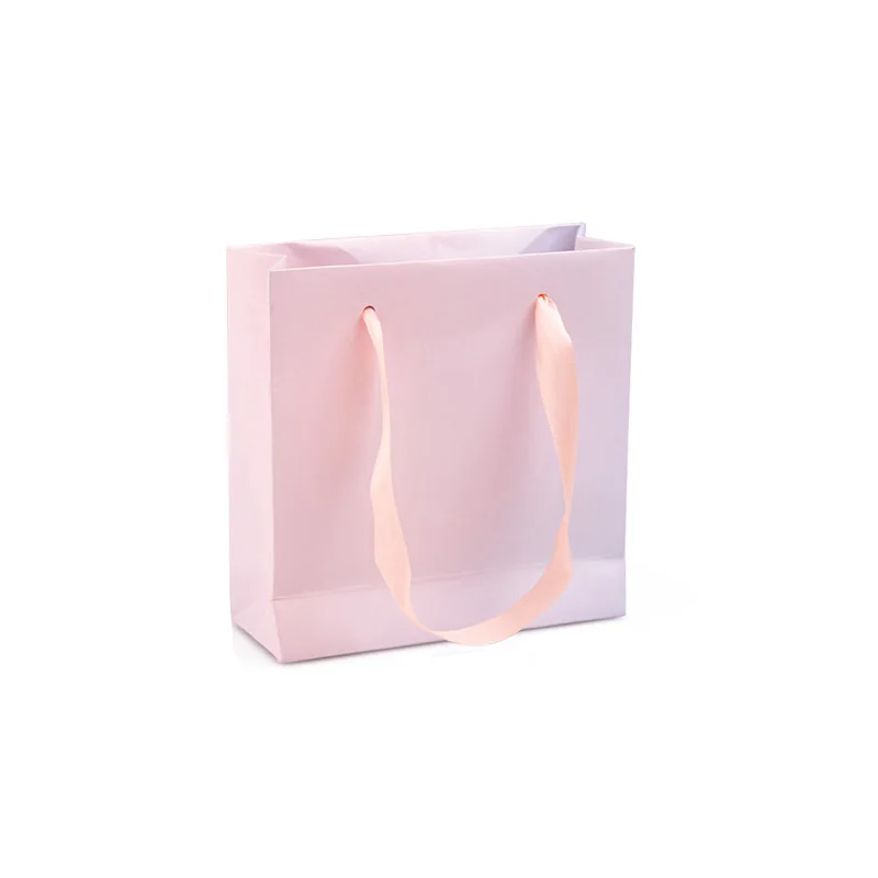 2024 новые экологически чистые подарочные пакеты из крафт-картона с тисненой лентой премиум-класса для упаковки обуви акции