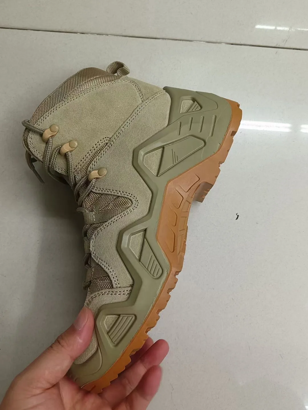 Wholesale Outdoor Hiking Combat Desert Boots Training Black Mens Tactical Boots for men Safety shoes