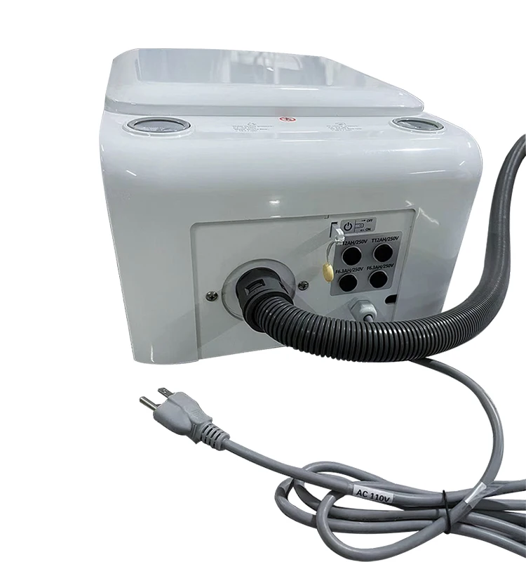 Mobile cart portable dental chair with fiber hand pieces tube scaler dental unit cart