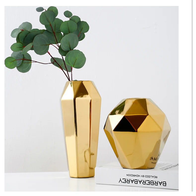  Retail modern fancy ceramic decoration flowers vase