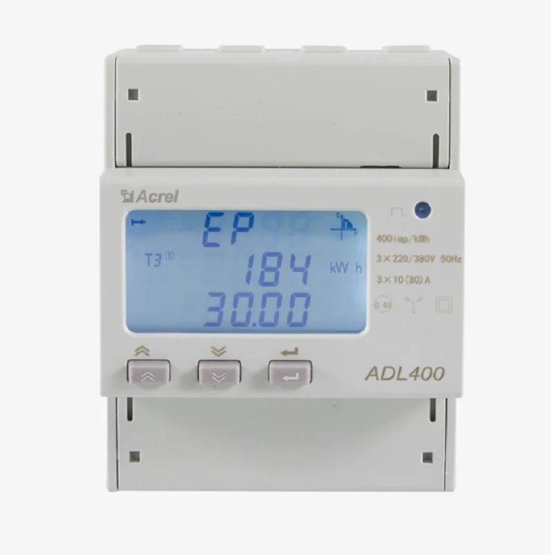 Acrel ADL400 Three-phase electricity meter on din rail with RS485 MODBUS-RTU
