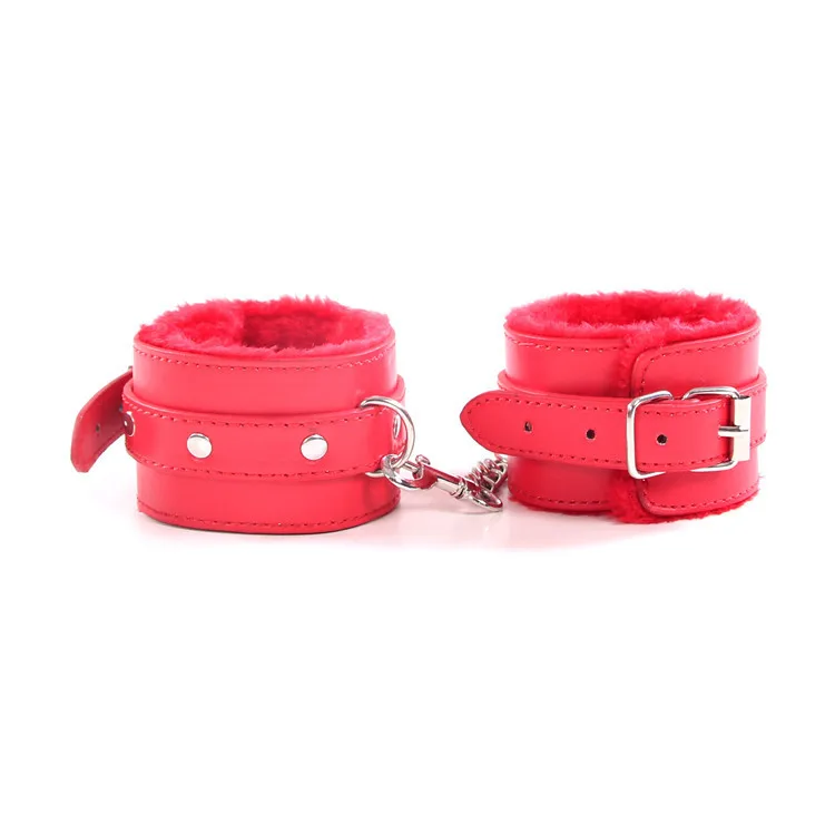 SHEYAY SM Handcuffs Binding Fun Care Toys Adult Sex Products Bondage Adjustable Leather Slave Fetish Sex Products
