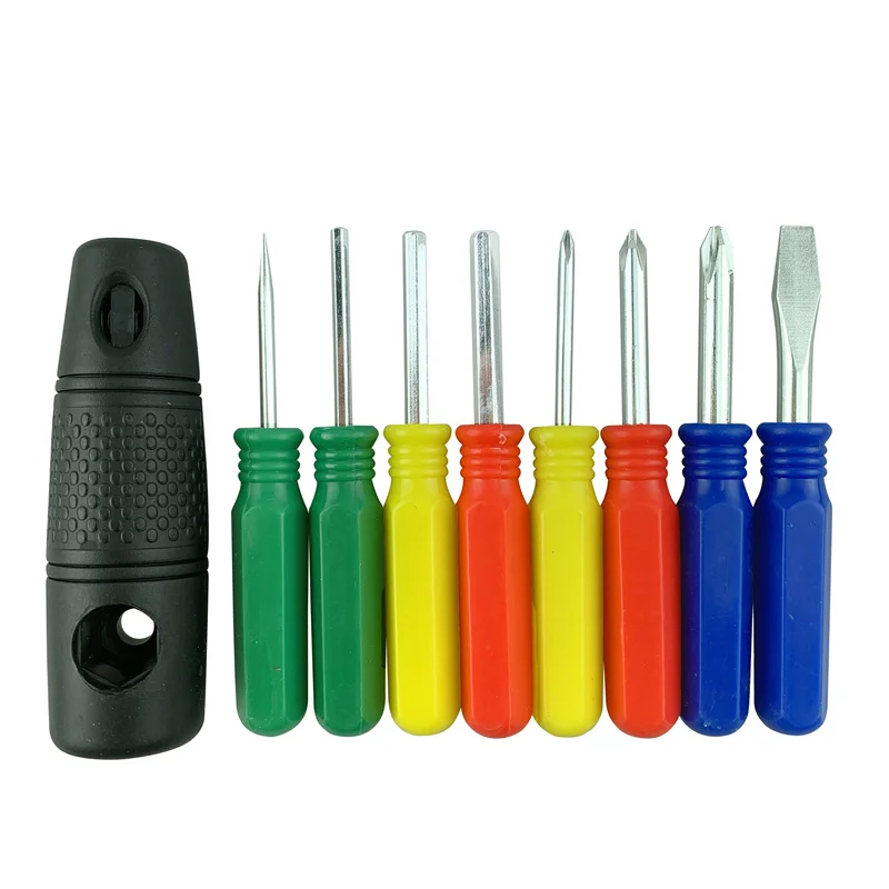 Screwdriver Set 8pcs PH0 AWL head Precision screwdriver set multi-function set Magnetic Mini Screwdriver Tool Kit 9009F