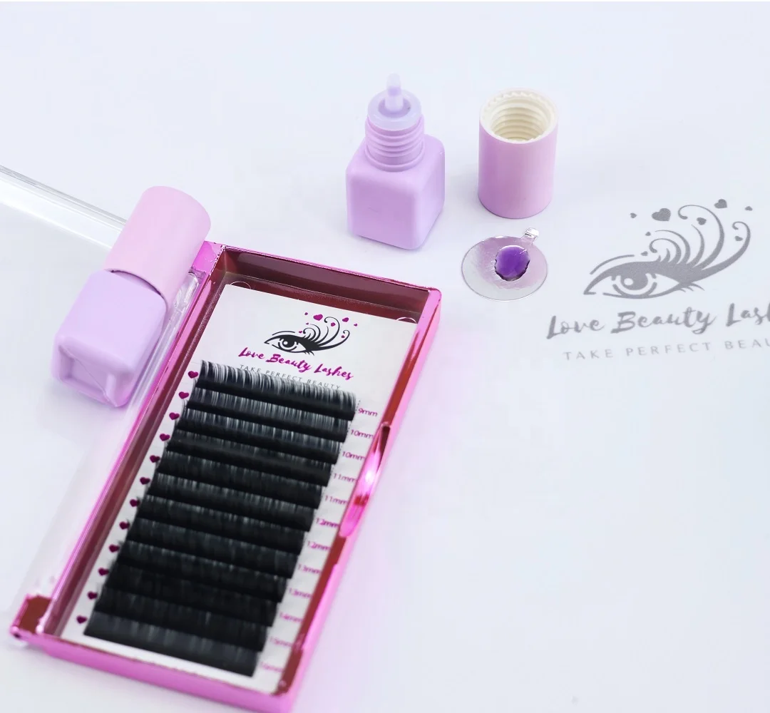 High UV Light Eyelash Adhesive Glue Extreme Retention 7-9 Weeks Free Lash Extensions Curing 1-2 Sec Drying Time UV Light Use