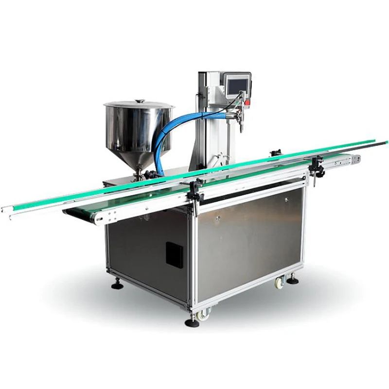 Automatic Lotion Cosmetic Water Bottle Filling And Capping Labeling Machine Cream Bottle Hand Washing Product Line Equipment