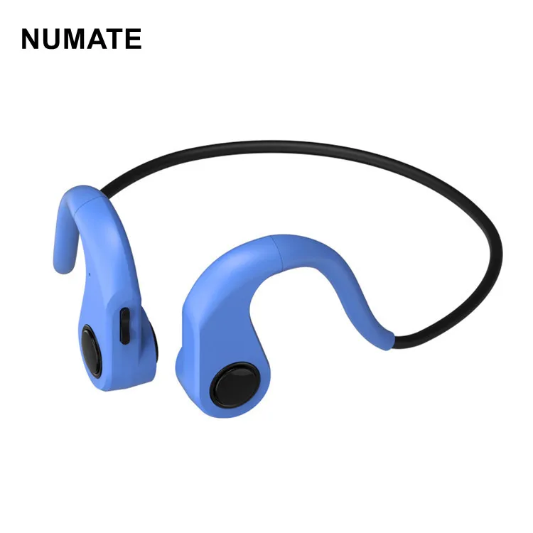 NUMATE Dropshipping Bone Conduction Headphones BT 5.0 Wireless Headset Bone Conduction Sports Headphones Earphones