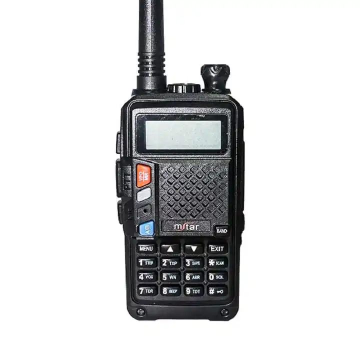 Двухчастотная M-3DMR защита FM UV Double segent домофон автоматическое сканирование Регулируемая мощность рация