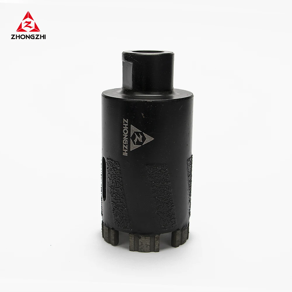 Diamond Core Drill Bit Laser Welded Diamond Hole Saw for Granite Marble Solid Block Stone Reinforced Concrete