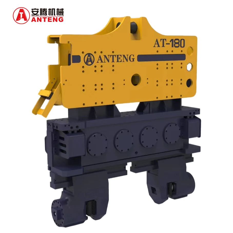 28 kgm Crane Suspended Type Hydraulic Vibro Piling Hammer with single clamp