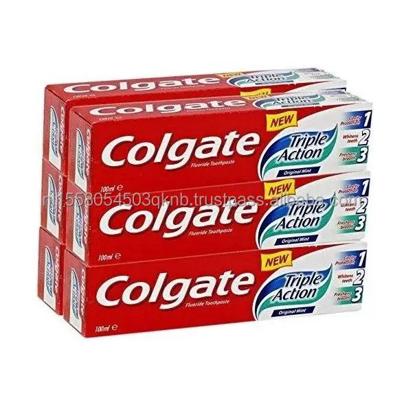 Colgate Total Toothpaste, Deep Clean - 5.1 Ounce (Pack of 4)