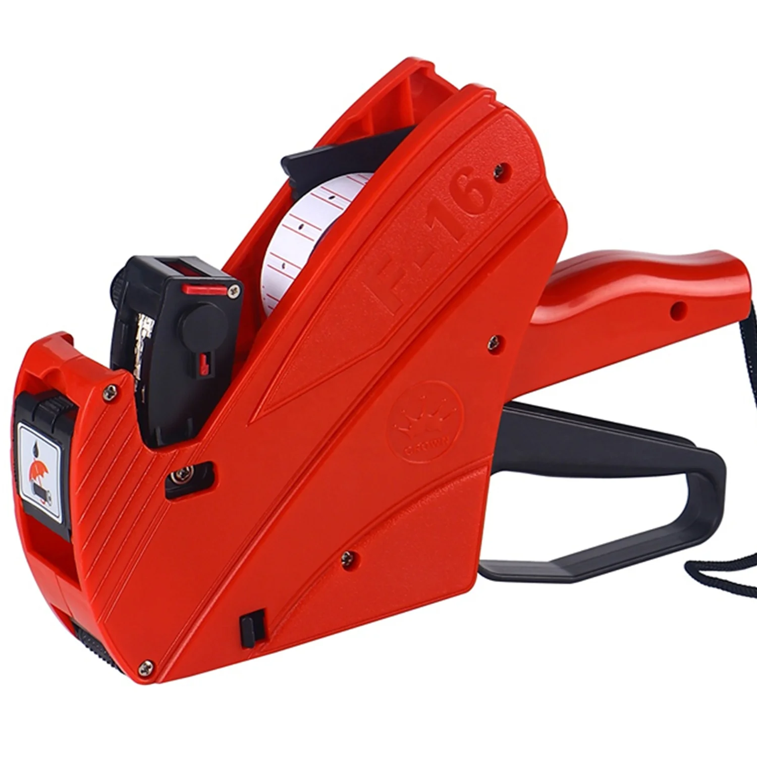 Handheld F16 Price Label Gun 1 Line 8 Digits Price Tag Labelling Gun Manual Labeler Machine