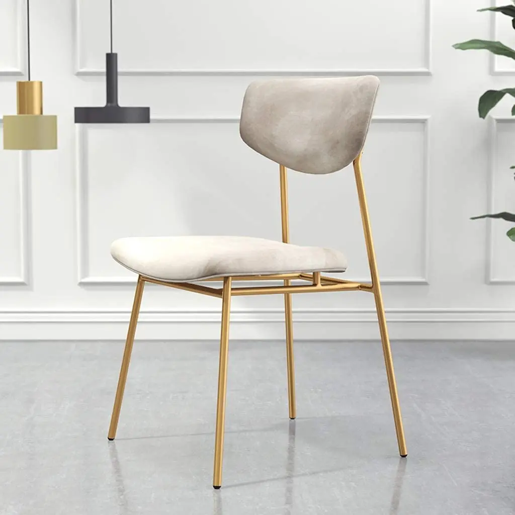 Luxury Nordic Velvet Customized Dining Room Restaurant Furniture Stainless Steel Dining Chair Home Furniture Modern