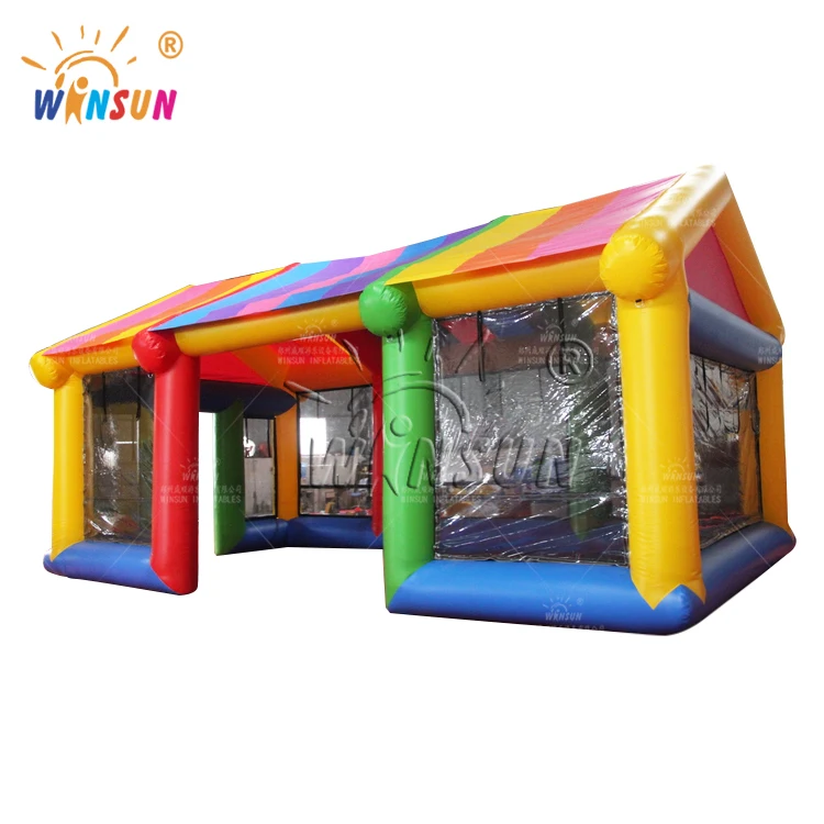 Winsun outdoor clear inflatable bubble camping tent automated versatile inflatable hail proof car cover tent