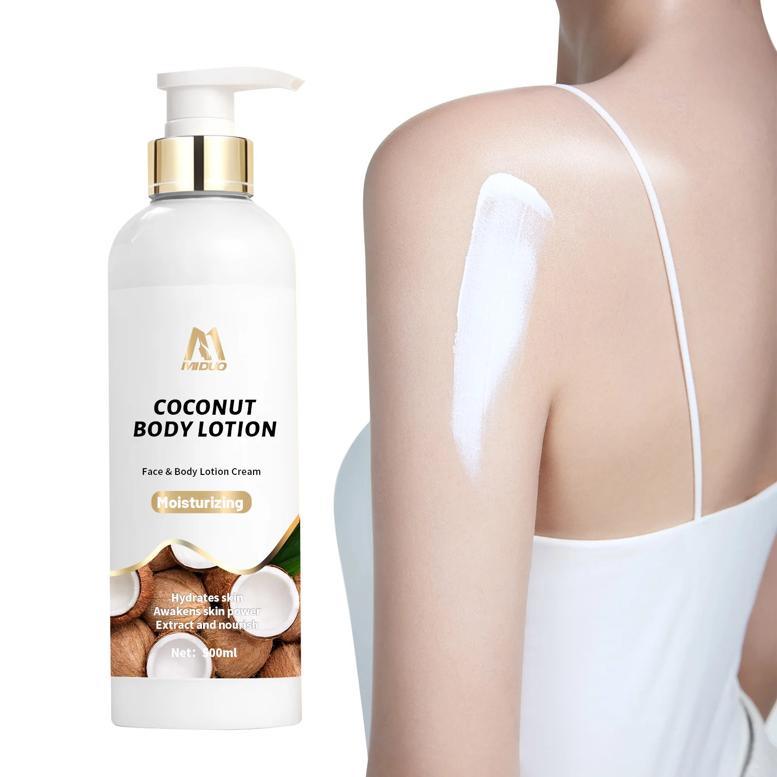 MIDUO OEM 500ML Philippino Herble Advance Tumeric Japanese Cherry Blossom Fair White Best Skin Lightening Vitamine C Body Lotion