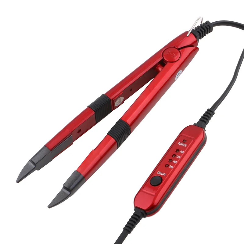 Keratin Fusion Styler Iron Hair Connector Temperature-Regulated Hair Extension Tool