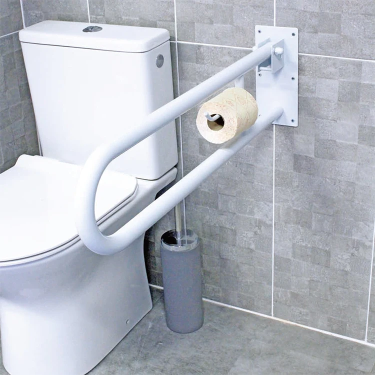 2022 New Stainless Steel Folding Toilet Handicap Bathroom Grab Bar