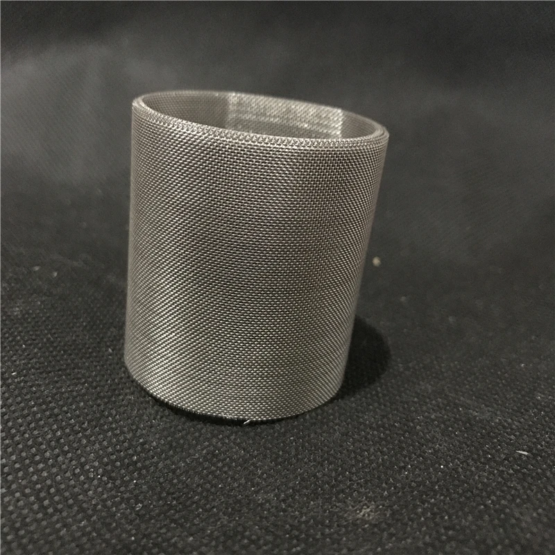 50 микрон нержавеющая сталь 304 ячеистая сеть клина трубы двойной цилиндр для экрана, нержавеющая сталь жидкостно-проволочной сетки фильтра ведро