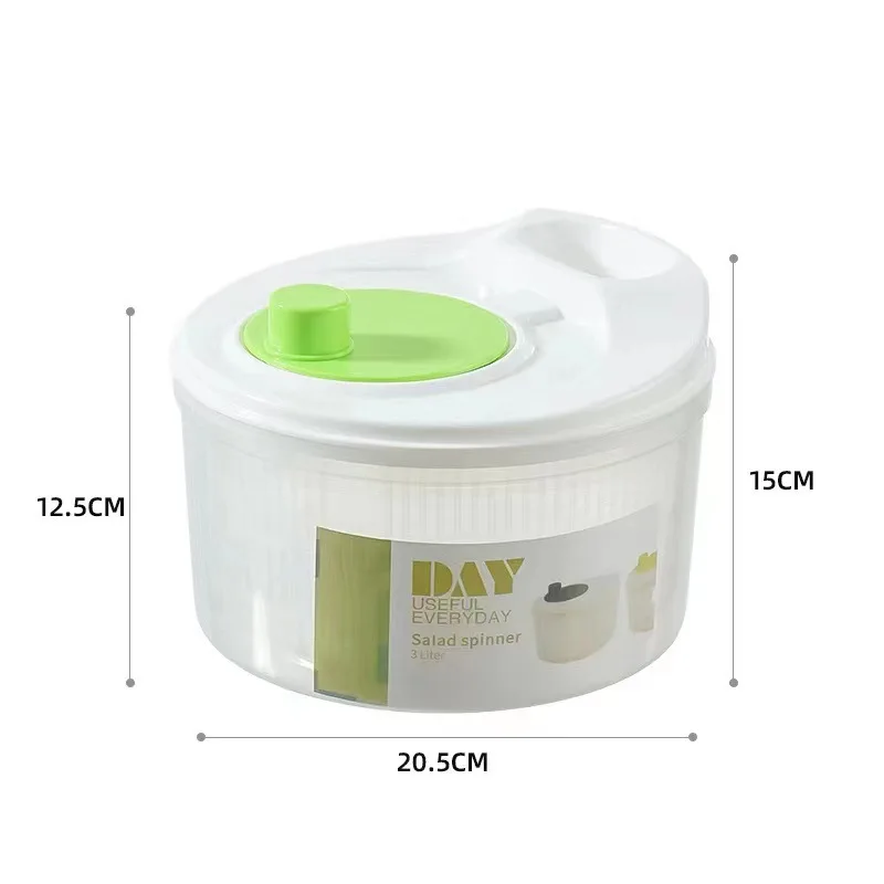Salad Spinner Hand Operated Washing Colander Vegetables Dryer Hand Operated Washing Colander Salad Spinner