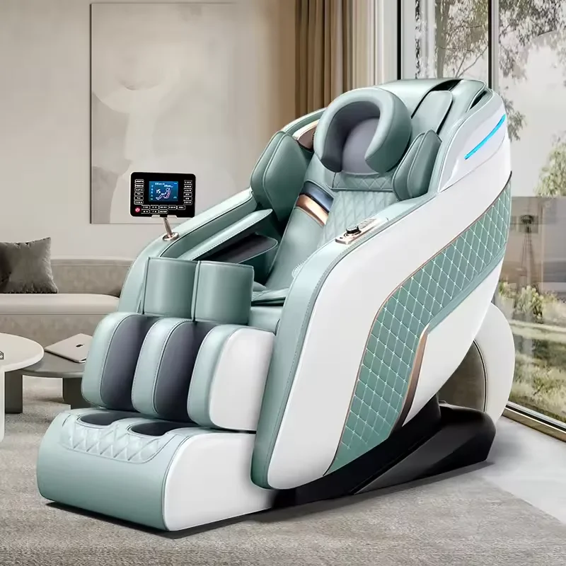Music Luxury Shiatsu Massage Chair Foot Spa Full Body Zero Gravity Air Pressure Best Quality Full  Body 4D  Chair Massage