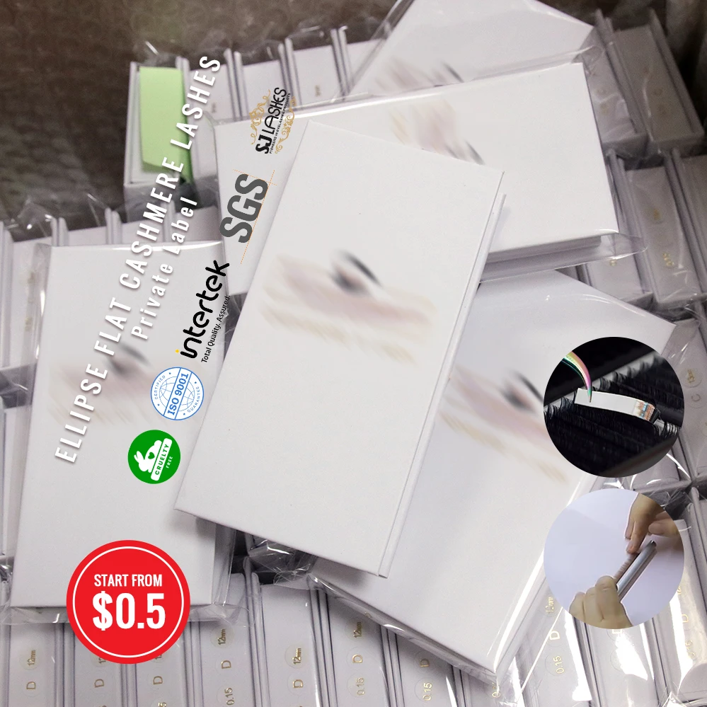 Premium Mink Lash Extension Handmade Lash Extensions Mink Custom Lashes Packaging