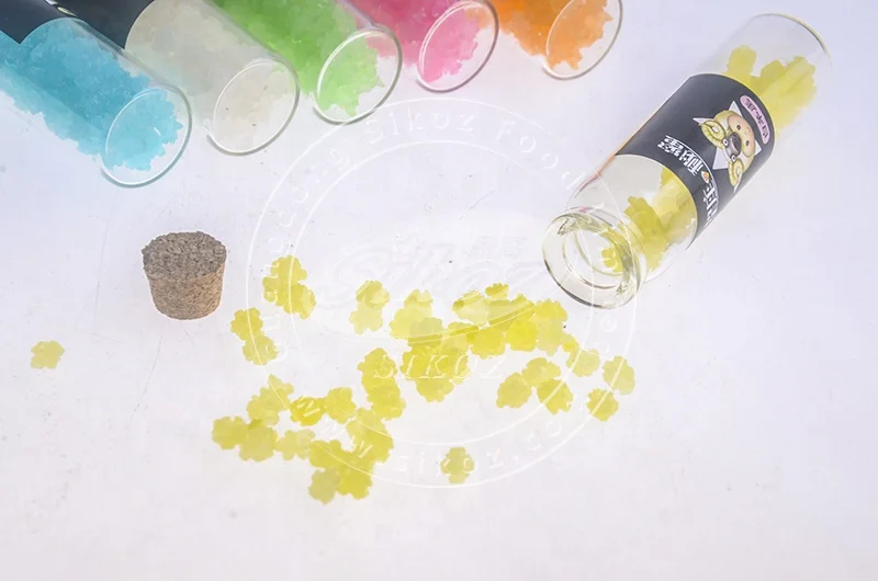 Colorful Korean star hard candy