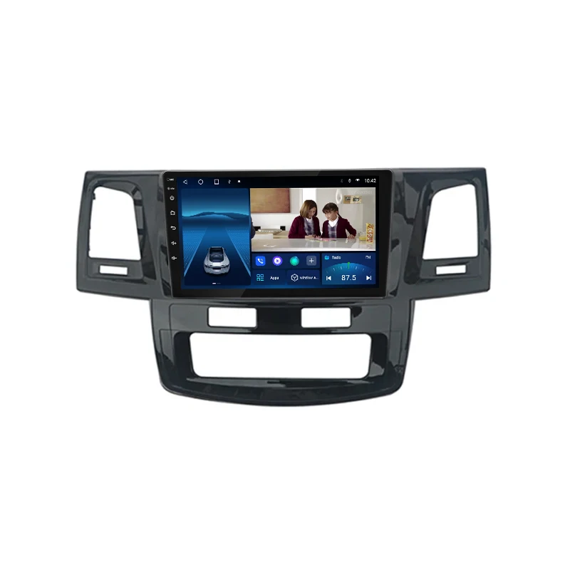 Android 13 Suitable For Toyota HILUX 2008 FORTUNER 2007-2015 Car Radio FM Touch Screen Car Multimedia  WIFI GPS Radio Stereo
